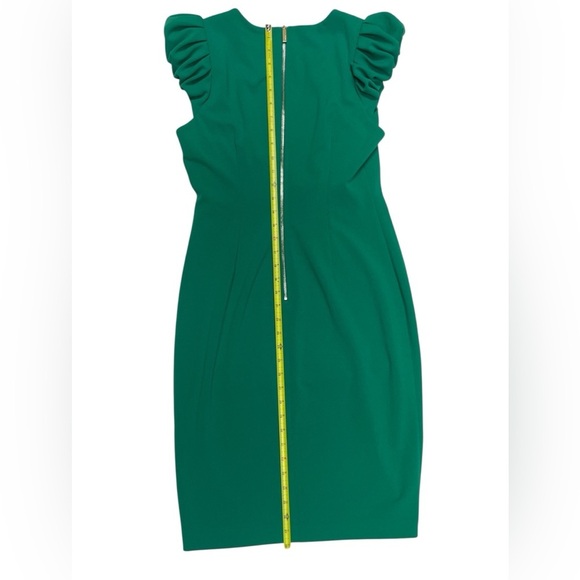 Calvin Klein Vibrant Green Midi Dress - Picture 6 of 6